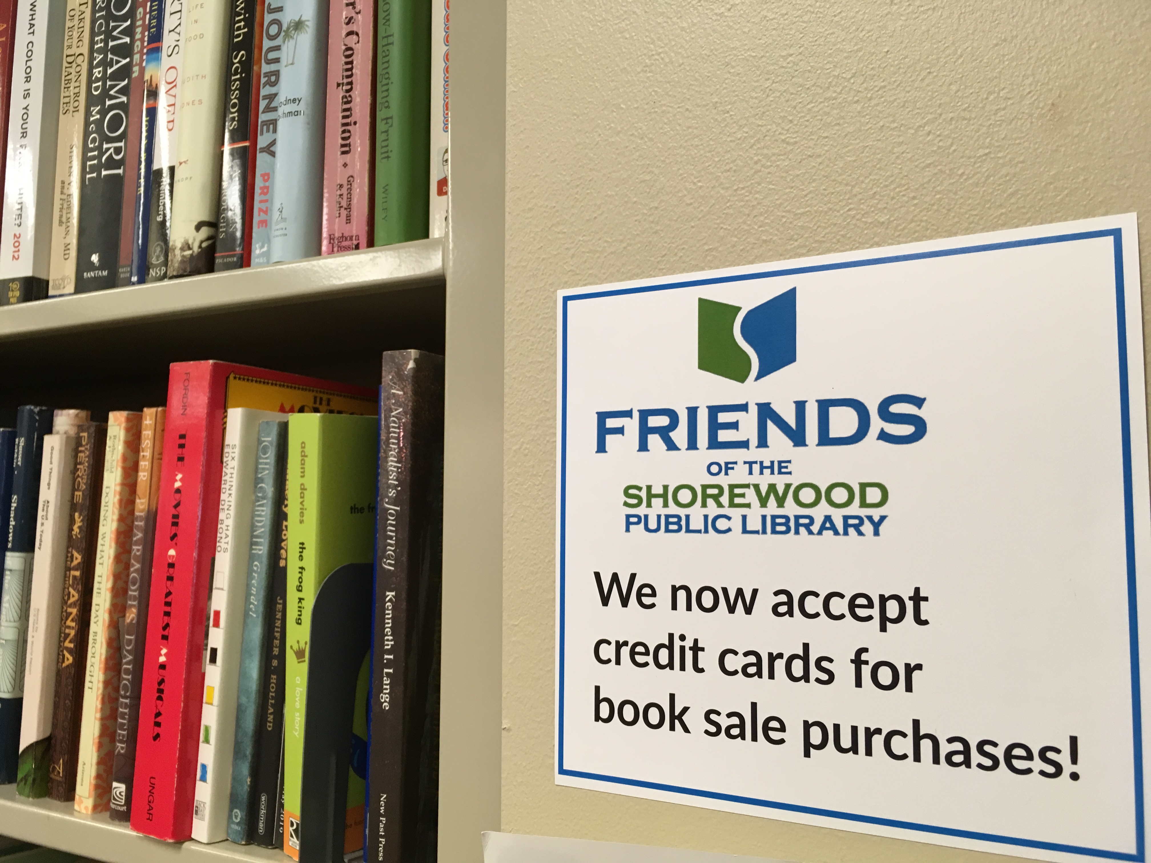From the Friends: Friends Books and Media Sale - Easy as 1, 2, 3!