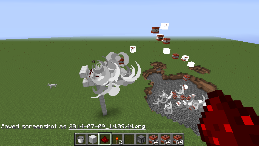 Screenshot of Minecraft