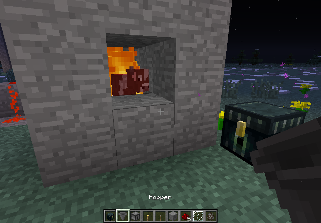 Screenshot of Minecraft
