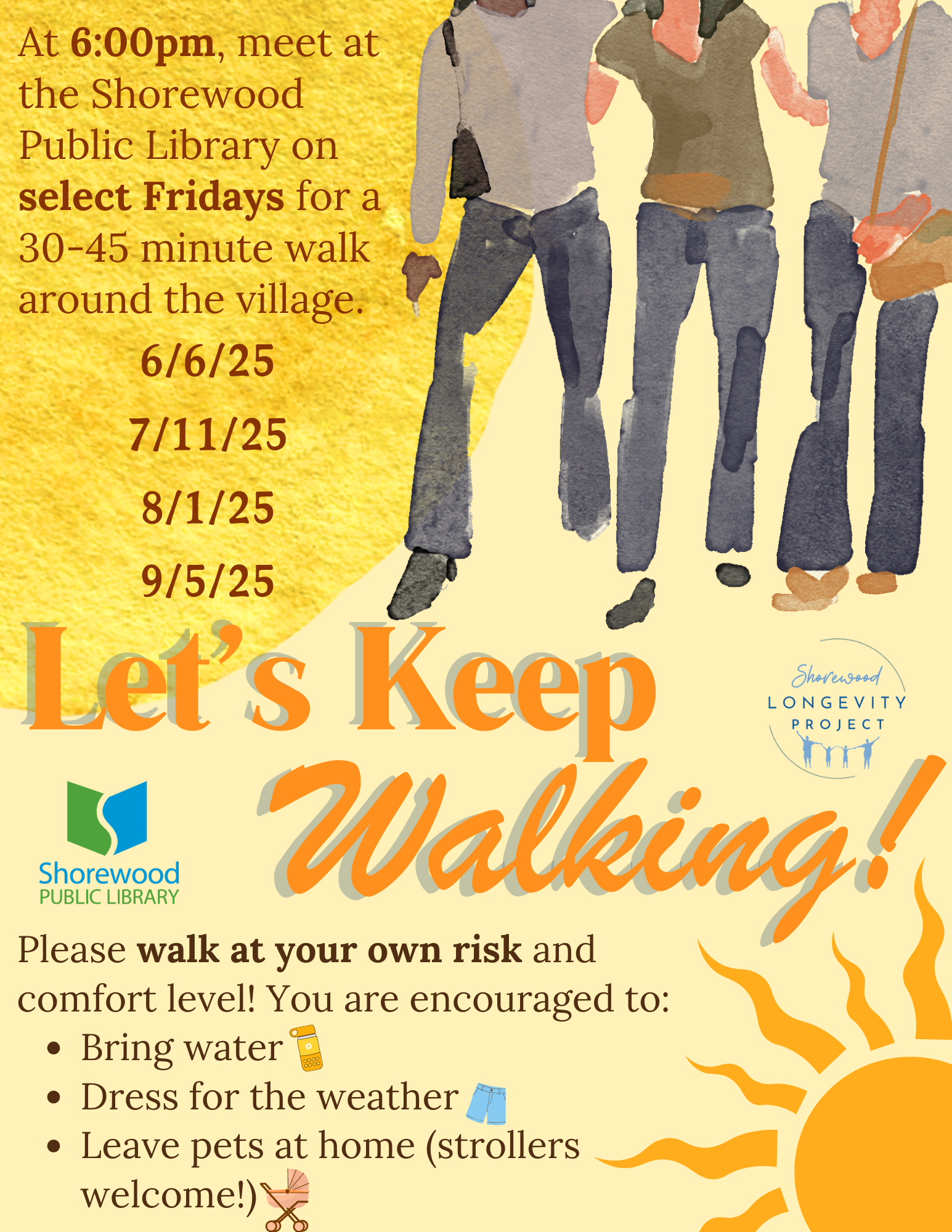 First Walk Is Free Green Infrastructure First Friday Walk