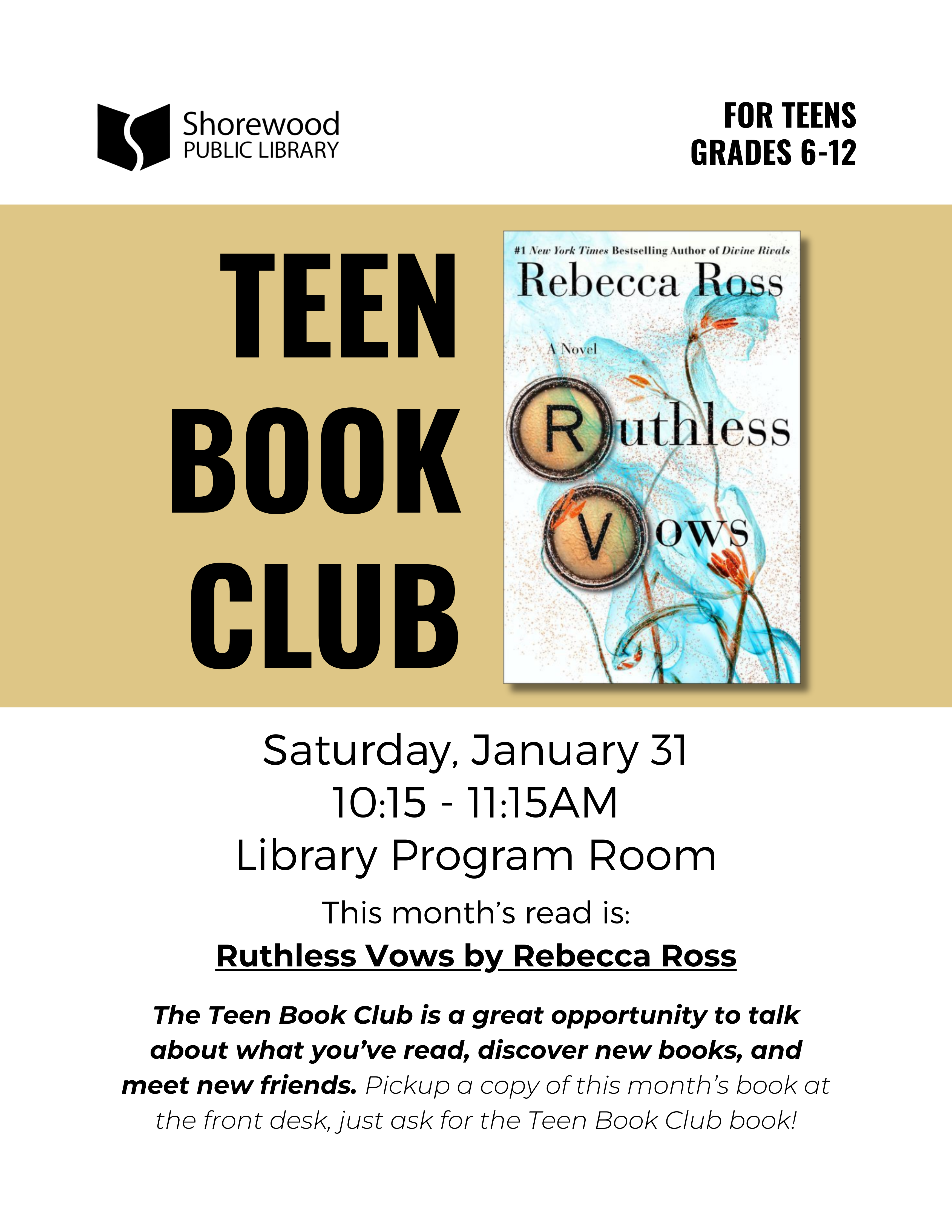 Teen Book Club
