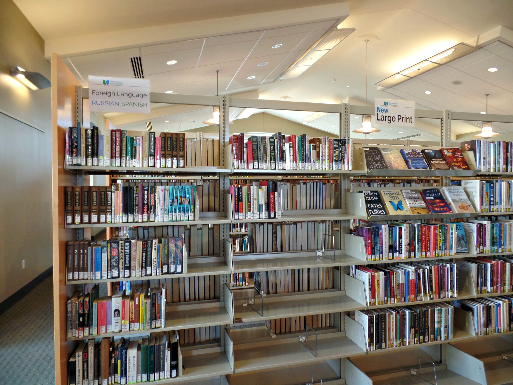 Library Foreign Language Collection Change is constant